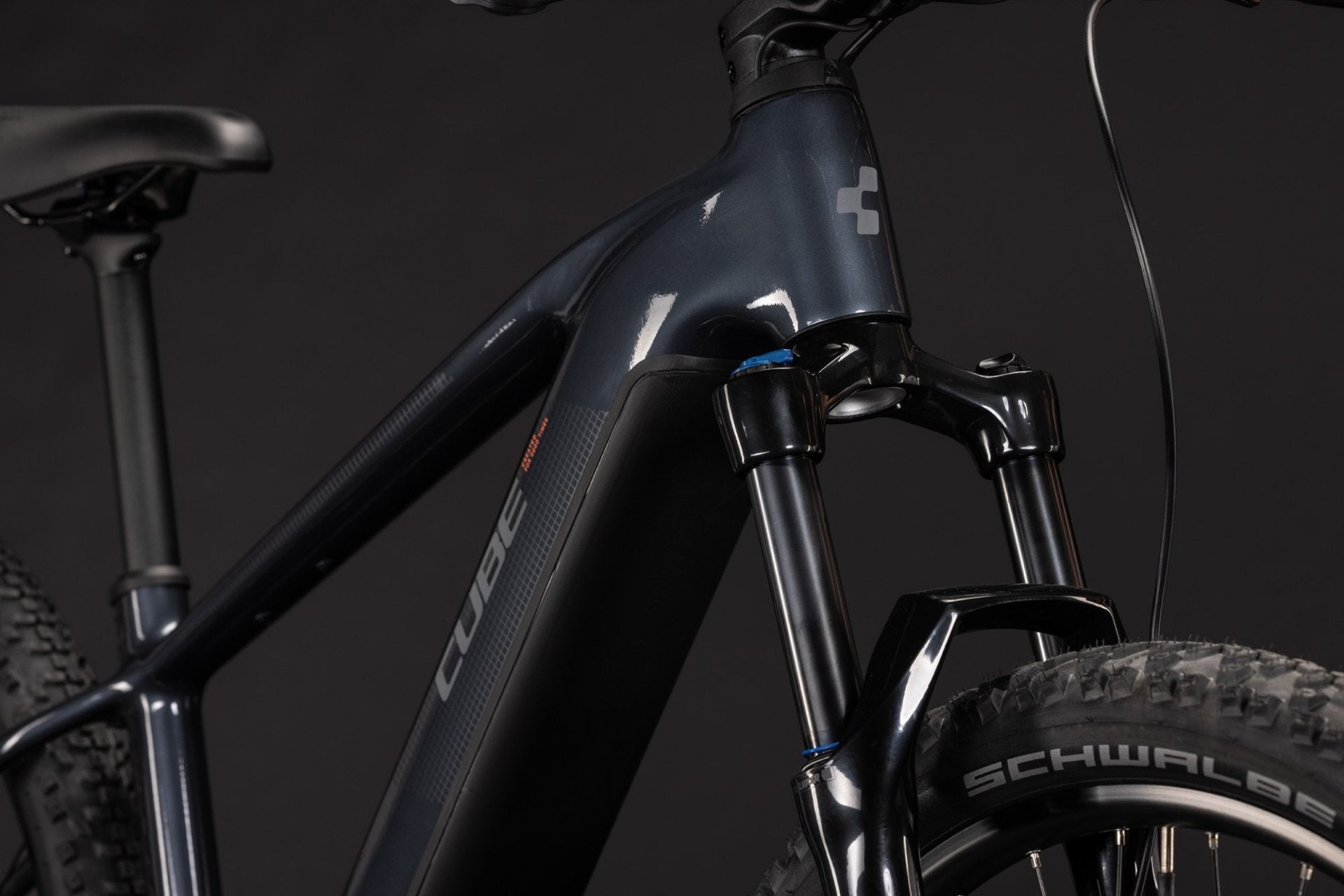 CUBE REACTION HYBRID ONE 720 HARDTAIL eMTB BIKE 2027 OOLONGGREY 'N' REFLEX