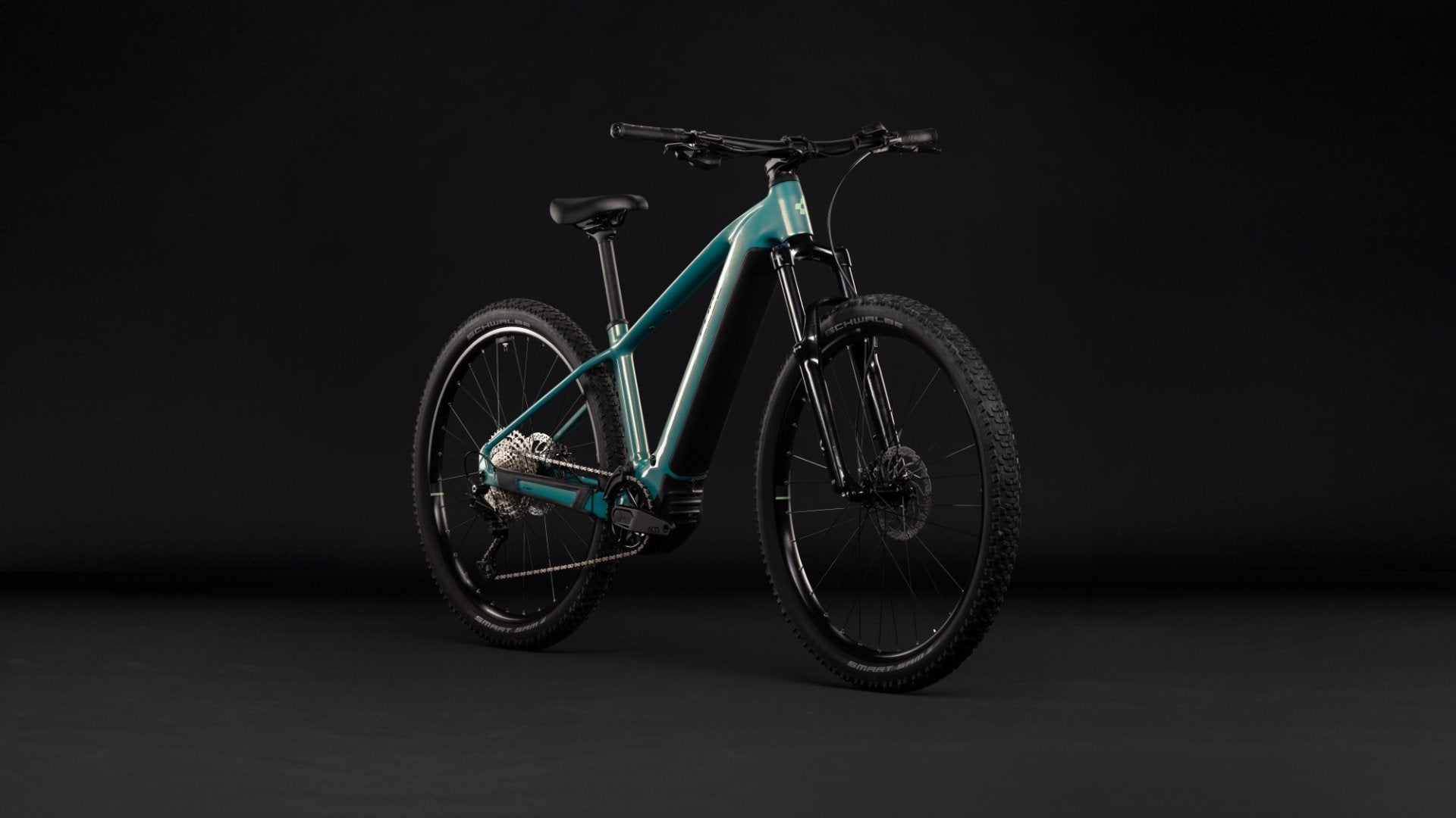 CUBE REACTION HYBRID PERFORMANCE 720 HARDTAIL eMTB BIKE 2027 MALDIVIAN 'N' BLACK