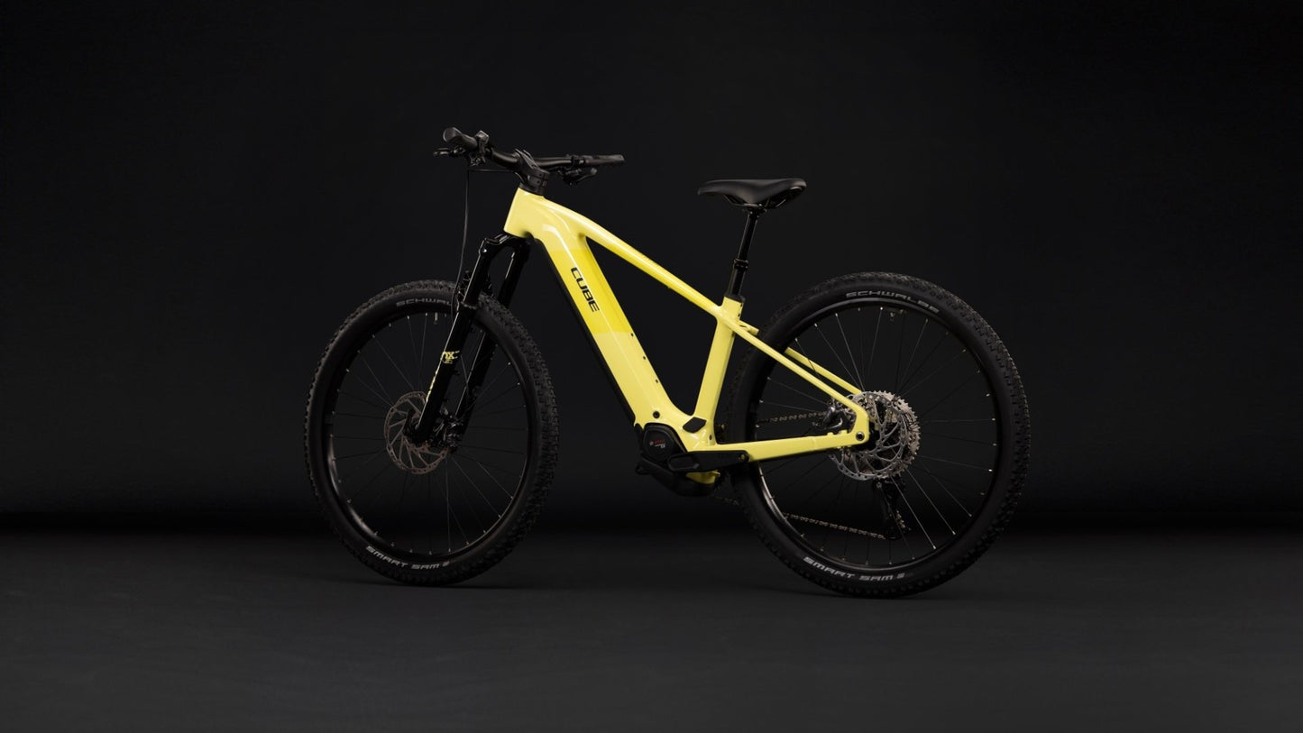 CUBE REACTION HYBRID RACE 800 eMTB BIKE 2027 BANANASPLIT 'N' BLACK