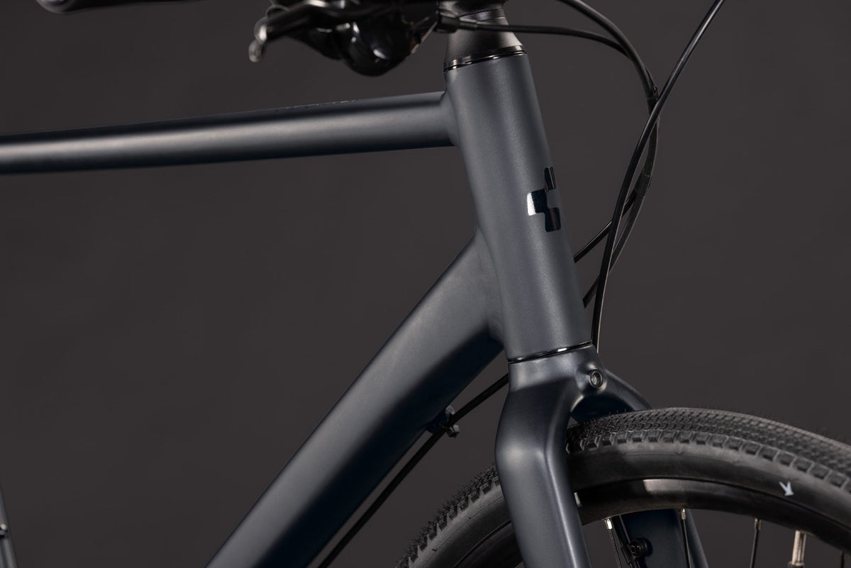 CUBE NULANE DELUXE EXC GRAVEL BIKE 2027 GREY 'N' CHROME