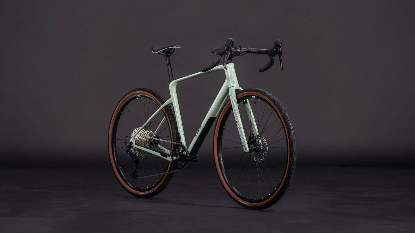 CUBE NUROAD C:62 ONE GRAVEL BIKE 2026 ALOEGREEN' N 'BLACK