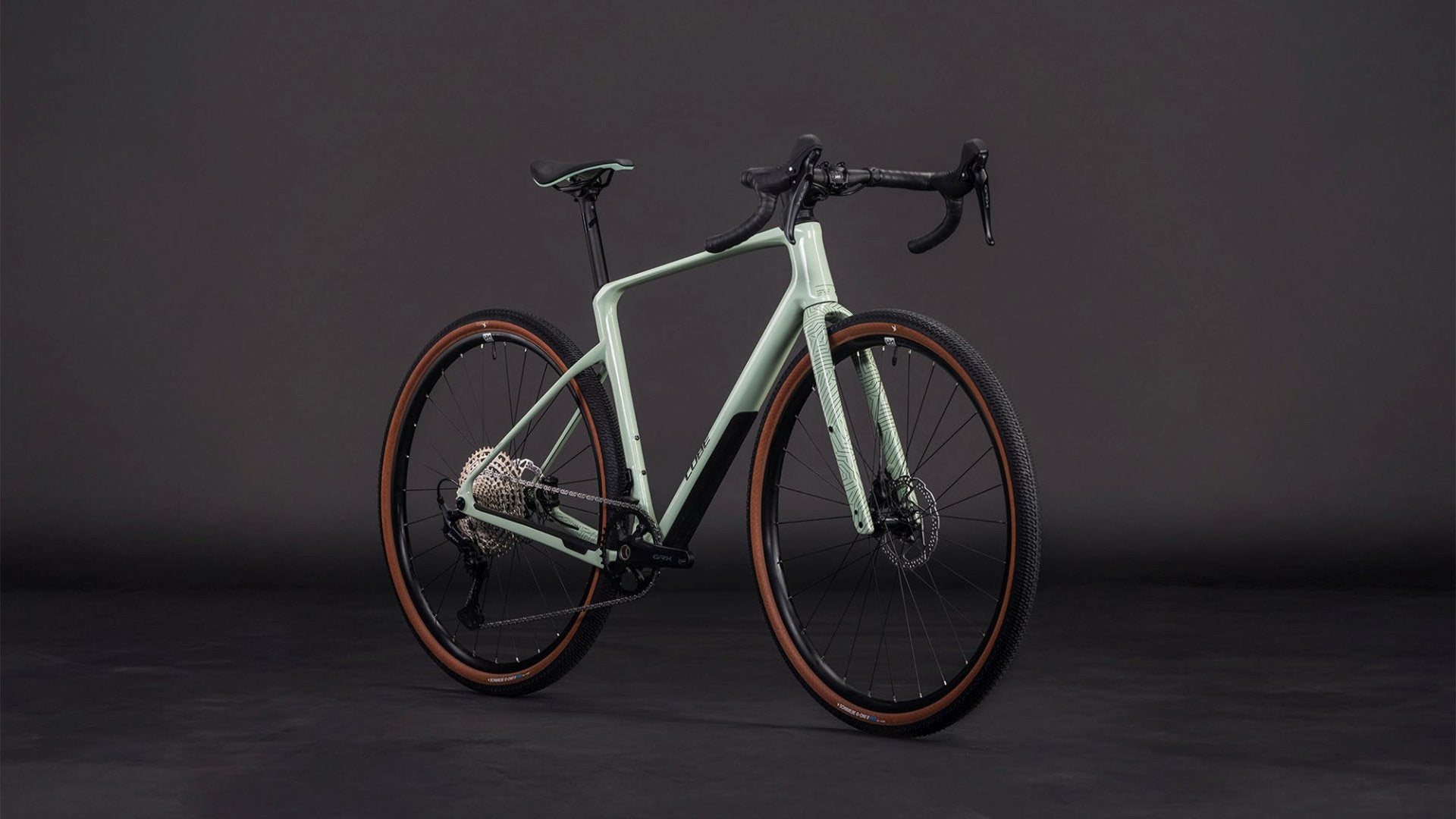 CUBE NUROAD C:62 ONE GRAVEL BIKE 2026 ALOEGREEN' N 'BLACK