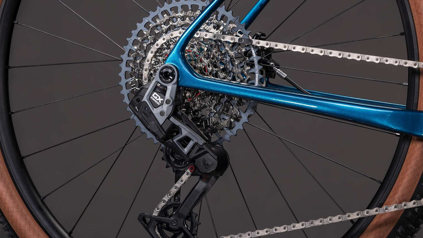 CUBE REACTION C:62 SLX HARDTAIL MTB BIKE 2026 ELECTRICBLUE' N 'WHITE