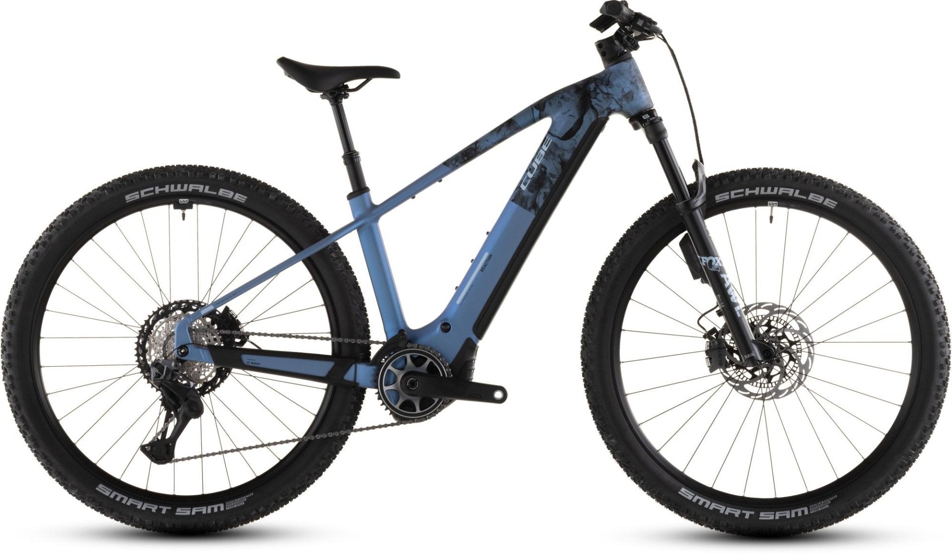 CUBE REACTION HYBRID SLT 800 eMTB BIKE 2026 HAZEBLUE' N 'FUME