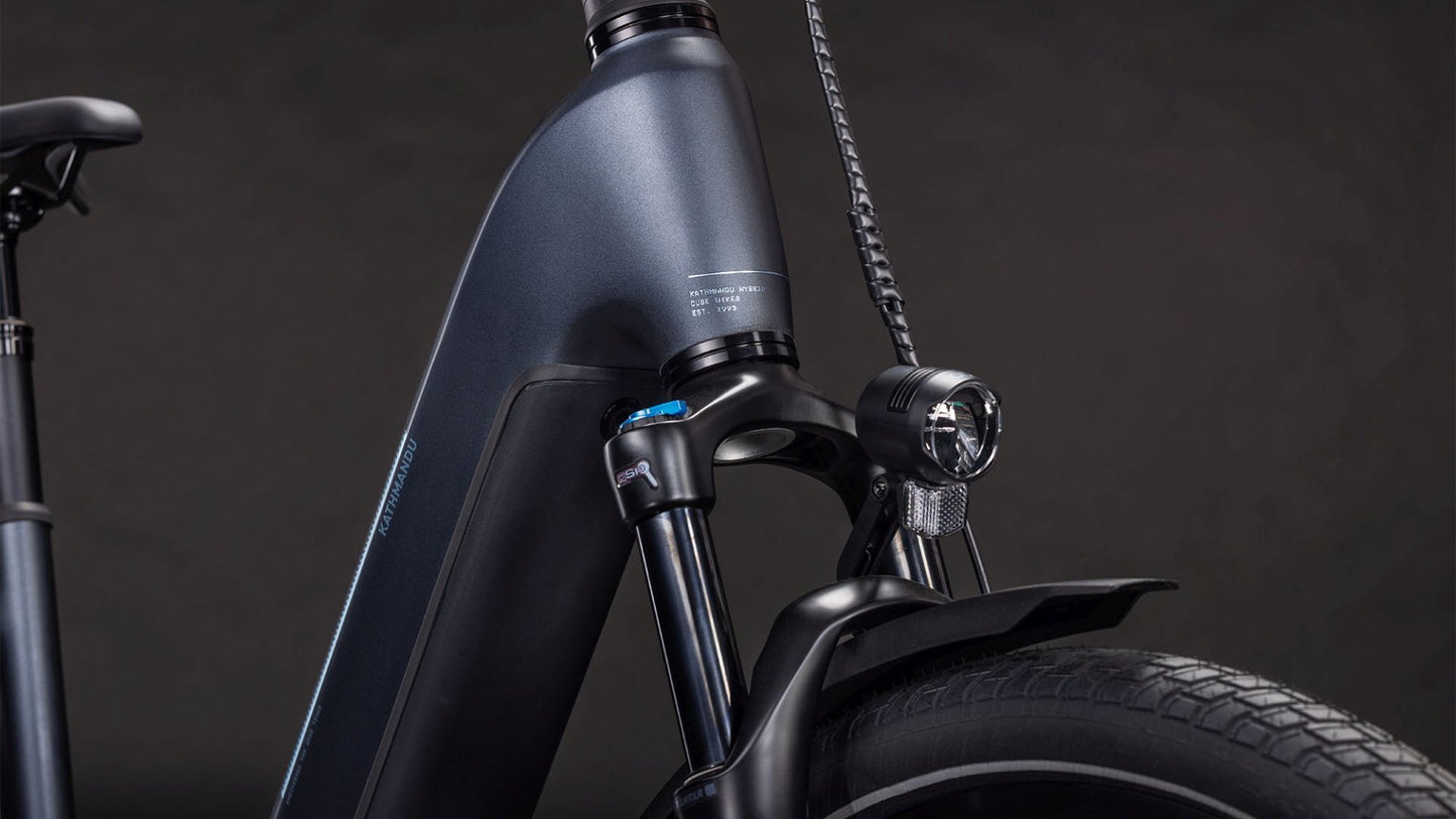 CUBE KATHMANDU HYBRID ONE 800 EASY ENTRY eBIKE 2026 METALLICGREY´ N ´GREY