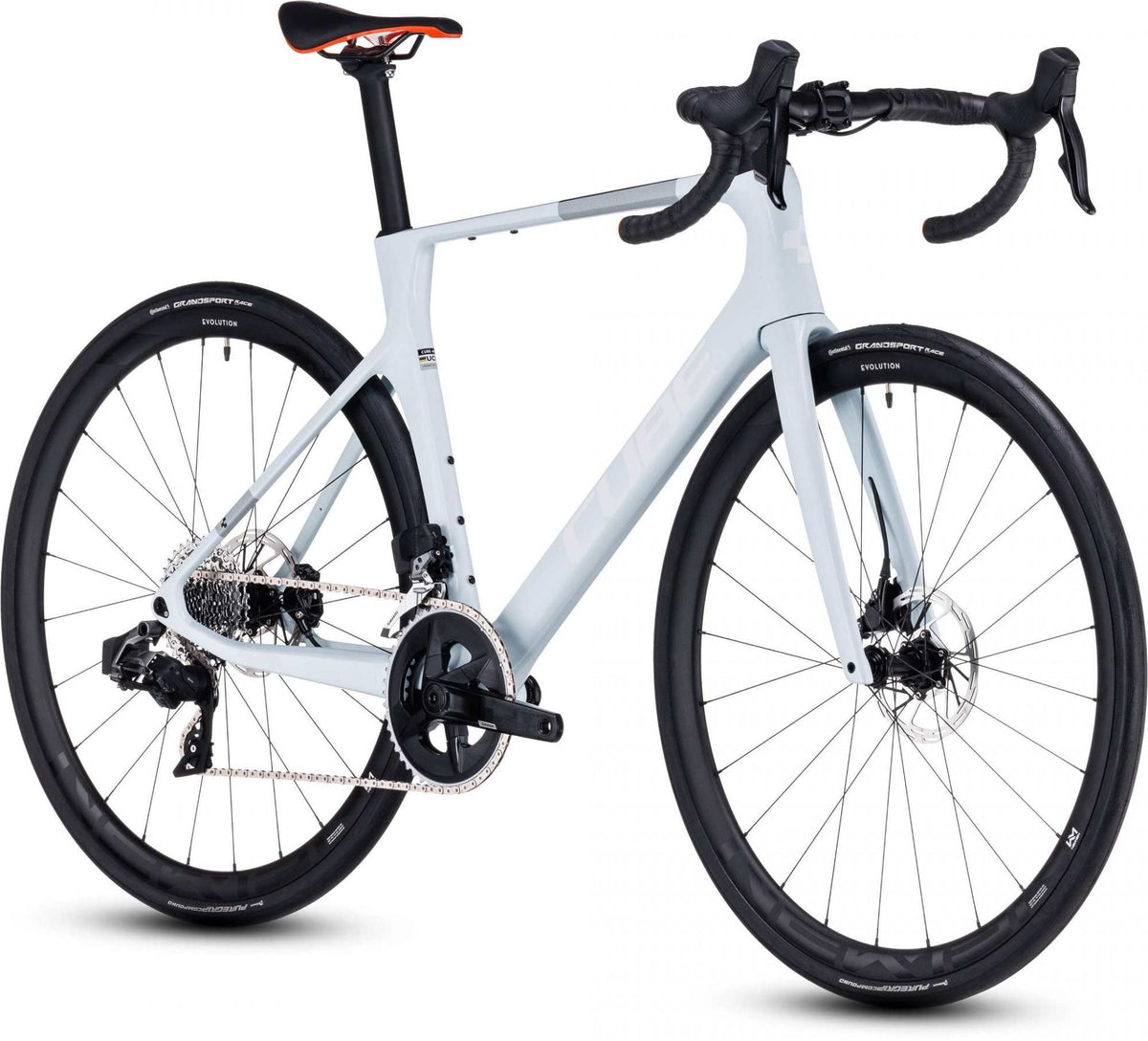 CUBE AGREE C:62 PRO ROAD BIKE 2023 WHITE ´N´ ORANGE