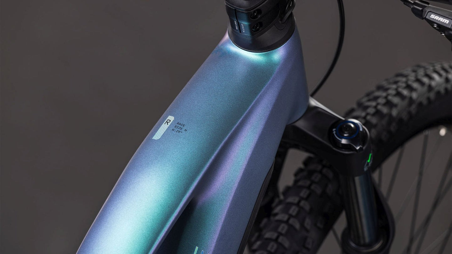 CUBE REACTION HYBRID RACE 800 TRAPEZE eMTB BIKE 2026 POLARLIGHT' N 'PRISM