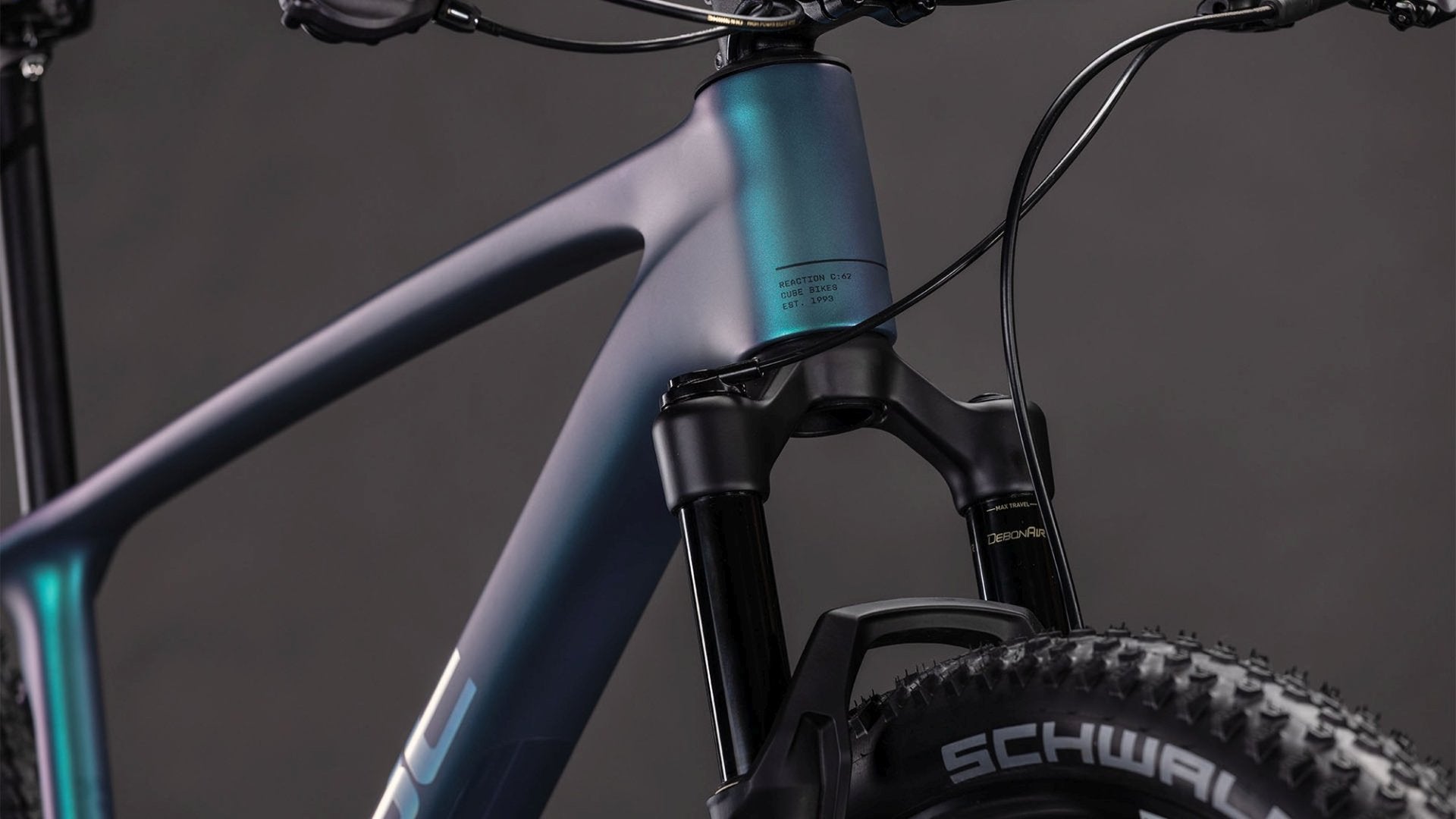 CUBE REACTION C:62 PRO HARDTAIL MTB BIKE 2026 POLARLIGHT' N 'BLACK