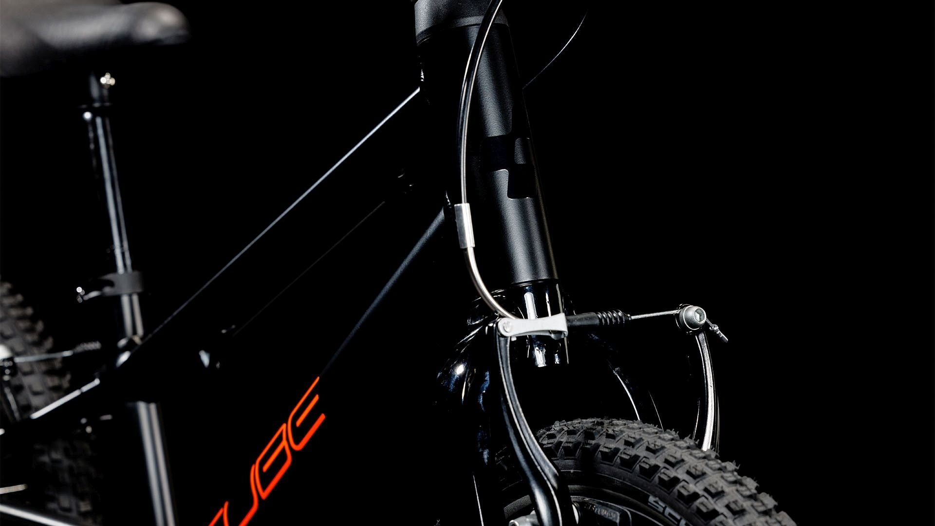 CUBE NUMOVE 140 KID'S MTB BIKE 2025 BLACK' N 'ORANGE
