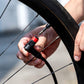 LEZYNE ABS PRO CLIK 90° PUMP HEAD INCL. SCHWALBE CLIK VALVE CORES