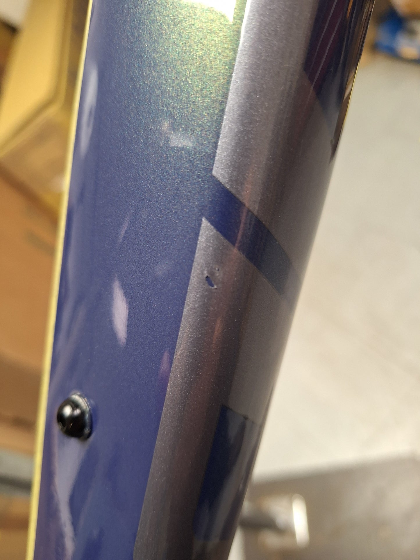 GIANT DEFY ADVANCED PRO 0 ROAD BIKE 2025 GLOSS INTERSTELLAR/BLACK **CHIPPED**