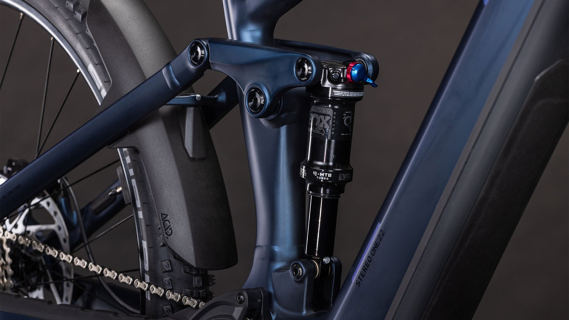 CUBE STEREO HYBRID ONE22 SLX 800 eMTB BIKE 2026 INDIGOBLUE' N 'BLUE