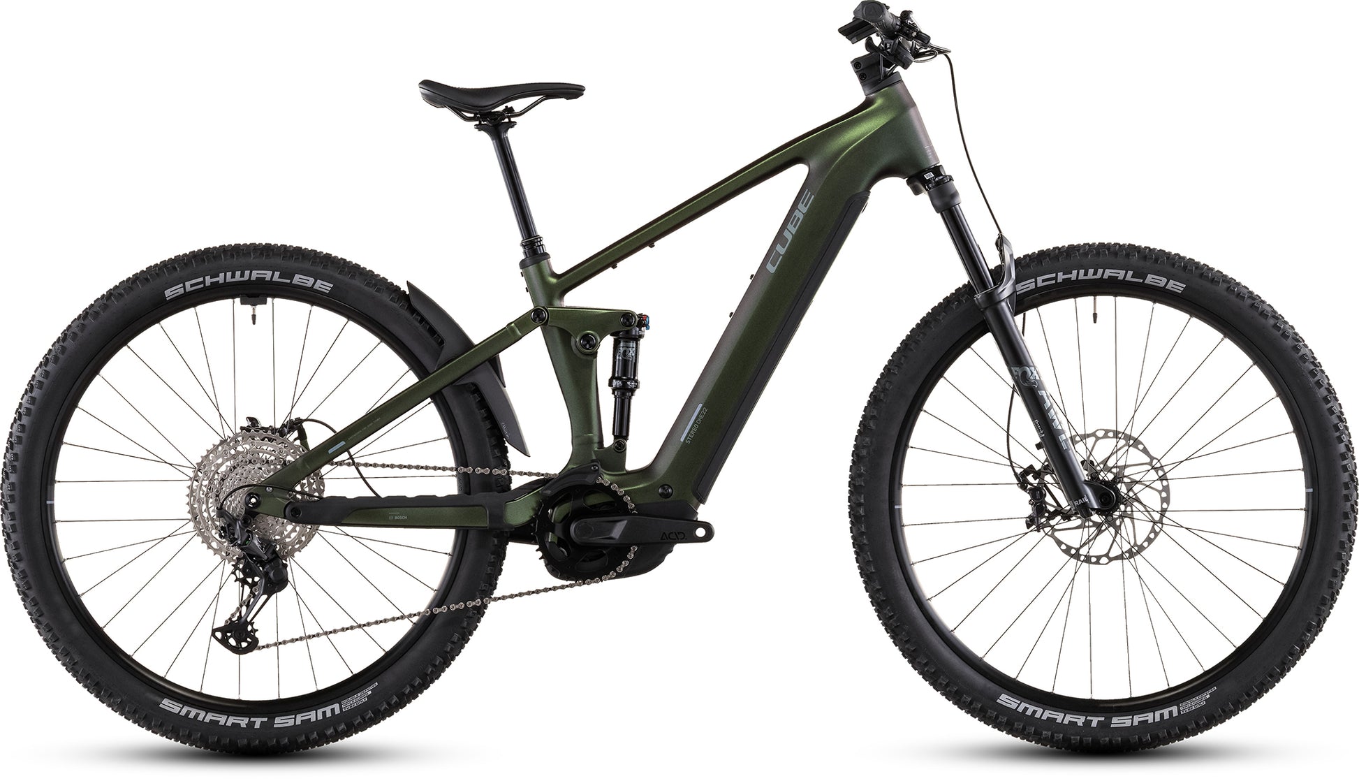 CUBE STEREO HYBRID ONE22 SLX 800 eMTB BIKE 2026 STELLAR' N 'GREEN