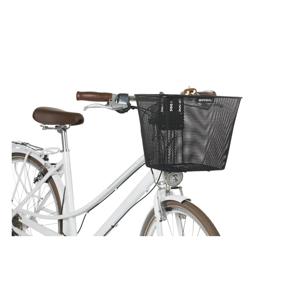 BASIL BILBAO FIXED FRONT BICYCLE BASKET FM
