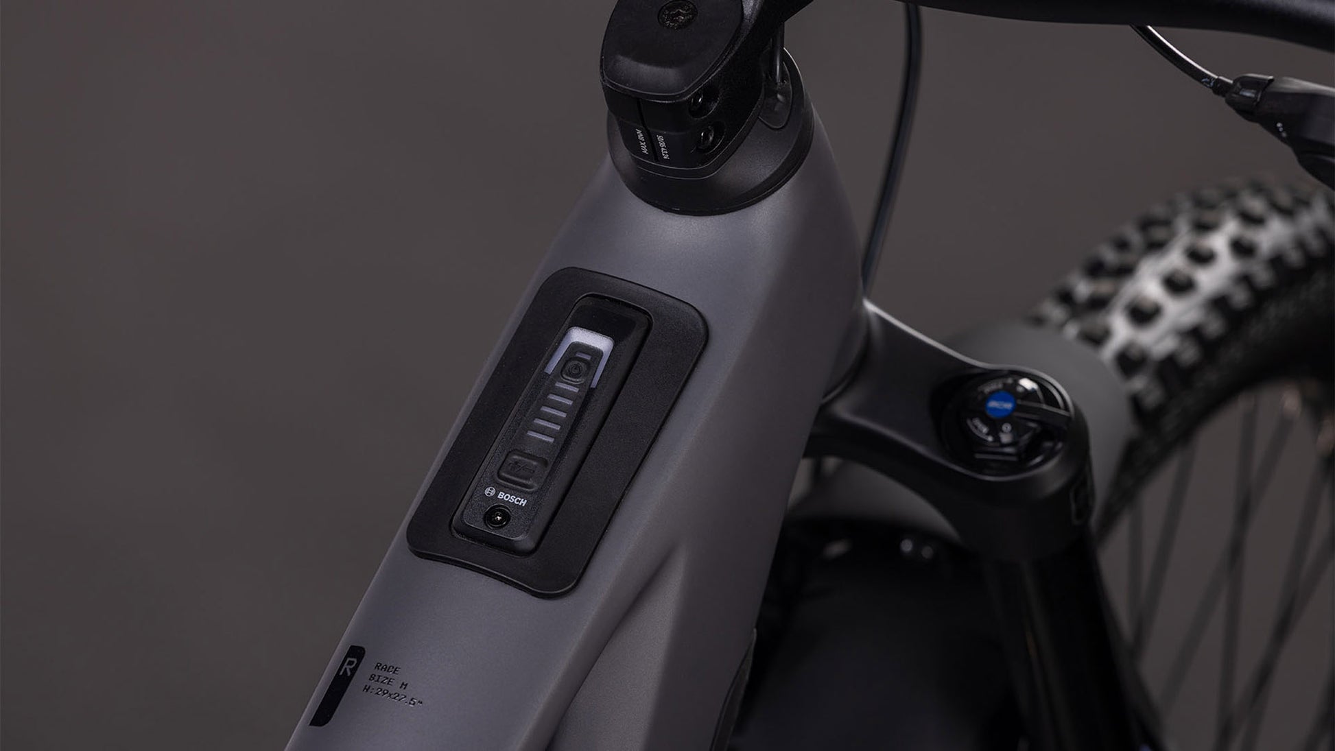 CUBE STEREO HYBRID ONE77 RACE 800 eMTB BIKE 2026 IRONGREY' N 'BLACK