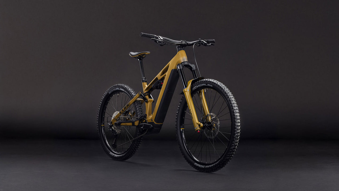 CUBE STEREO HYBRID ONE77 RACE 800 eMTB BIKE 2026 WILLOWGREEN' N 'BLACK