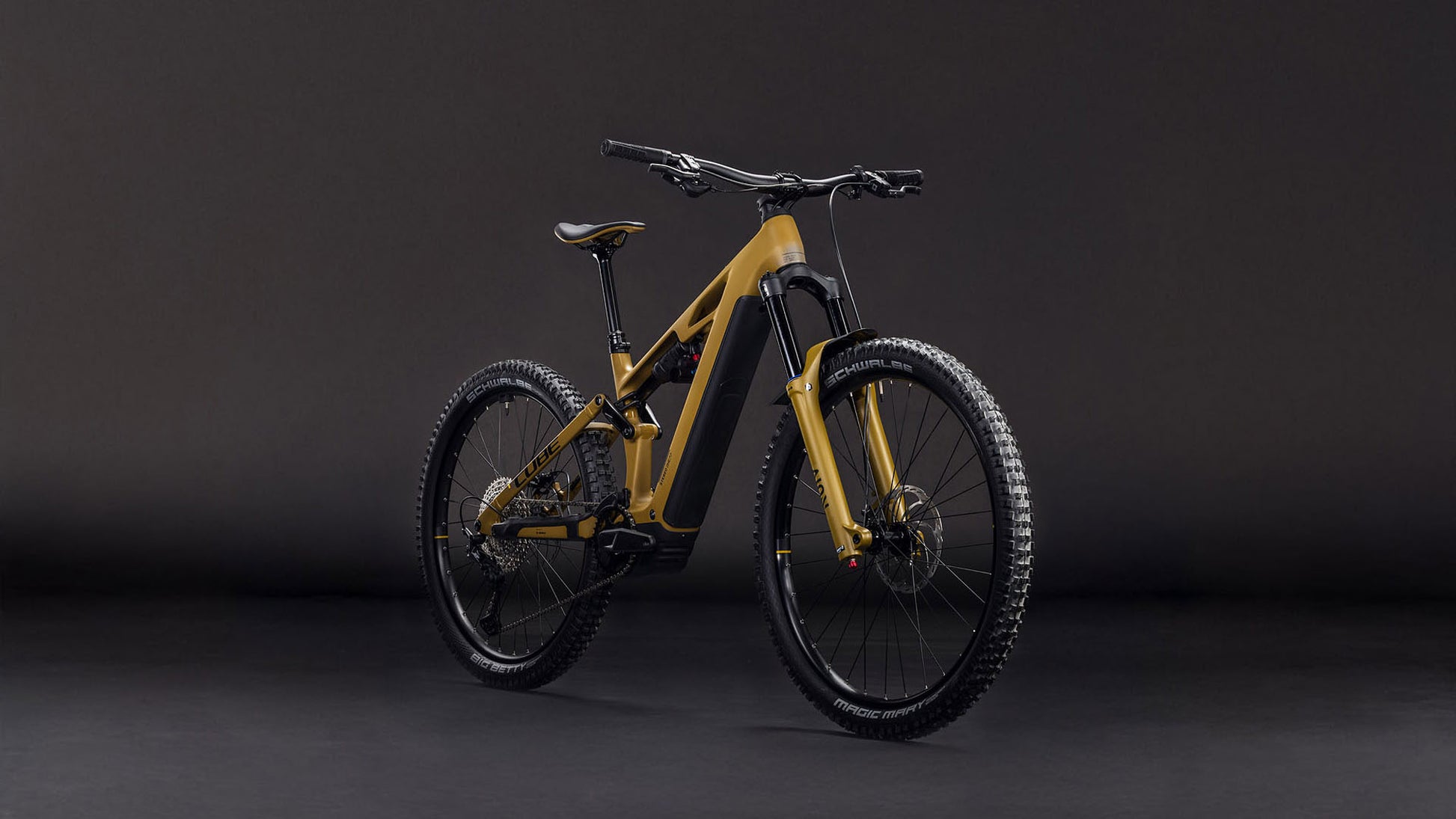 CUBE STEREO HYBRID ONE77 RACE 800 eMTB BIKE 2026 WILLOWGREEN' N 'BLACK