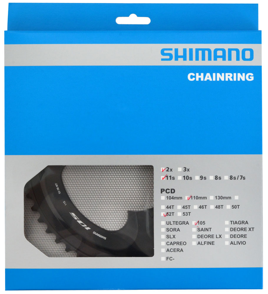 SHIMANO 105 FC-R7000 (MT) CHAINRING 52/36T