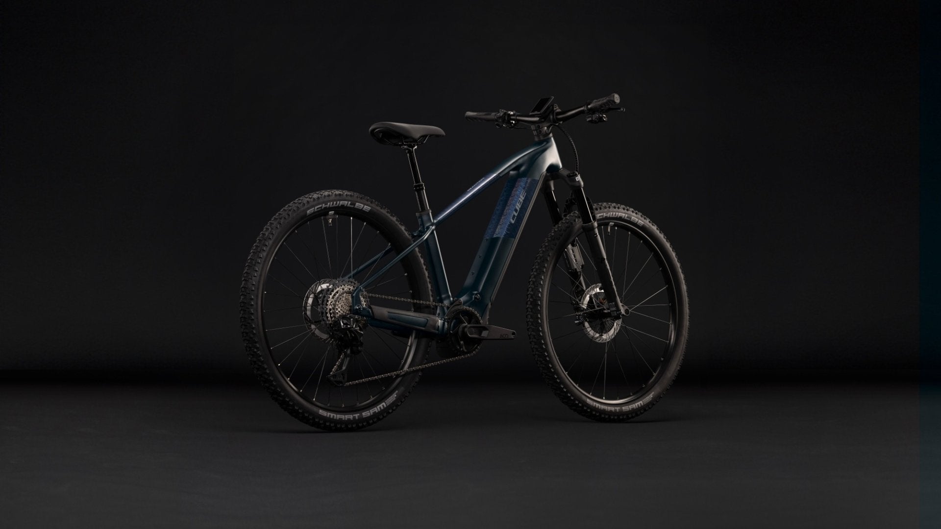 CUBE REACTION HYBRID SLT 800 HARDTAIL eMTB BIKE 2027 NIGHT 'N' REFLEX