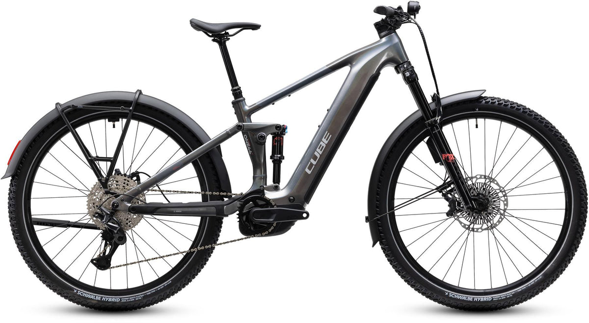 CUBE STEREO HYBRID ONE44 SLX 800 FE eMTB BIKE 2027 PRISMASILVER 'N' GREY