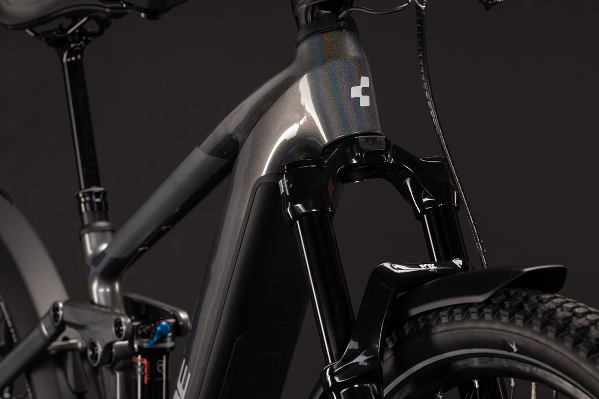 CUBE STEREO HYBRID ONE44 SLX 800 FE eMTB BIKE 2027 PRISMASILVER 'N' GREY