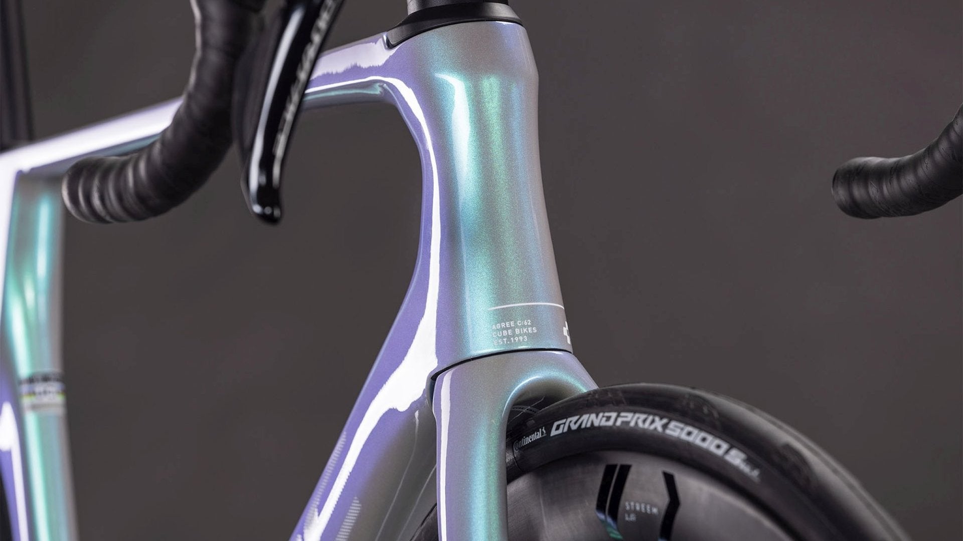 CUBE AGREE C:62 SLT ROAD BIKE 2026 GREENFUSION' N 'WHITE