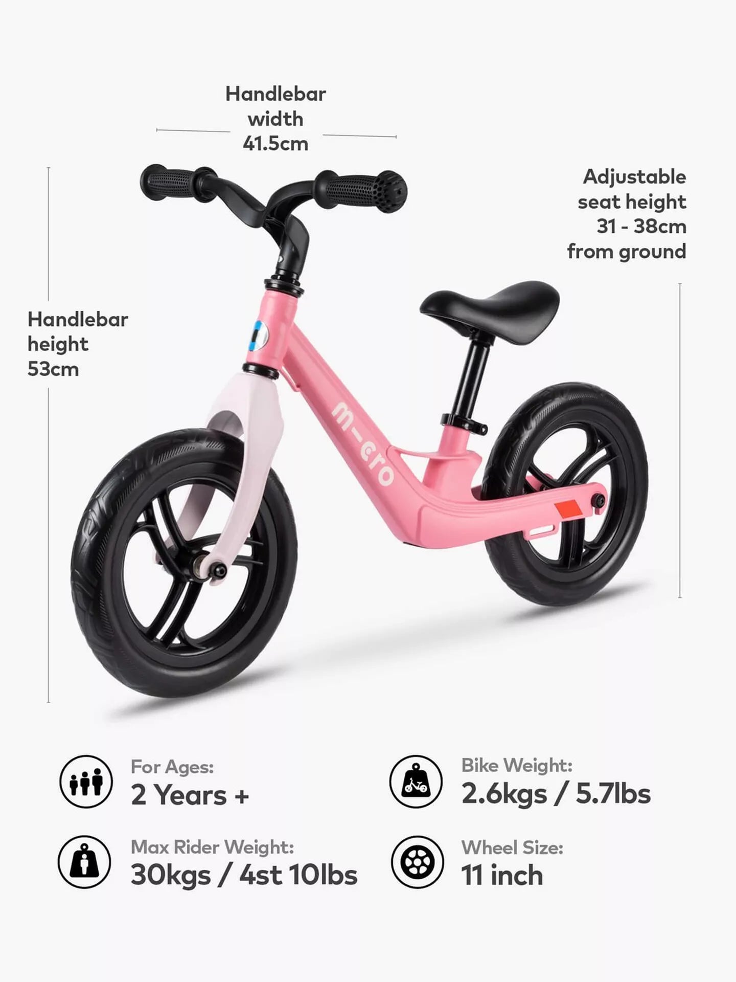 MICRO SCOOTERS BALANCE BIKE LITE