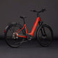 CUBE NURIDE HYBRID PRO 600 EASY ENTRY eTREKKING BIKE 2026 CHILLI' N 'BLACK