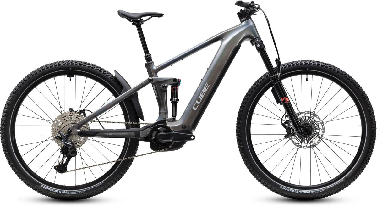CUBE STEREO HYBRID ONE44 SLX 800 eMTB BIKE 2027 PRISMASILVER 'N' GREY