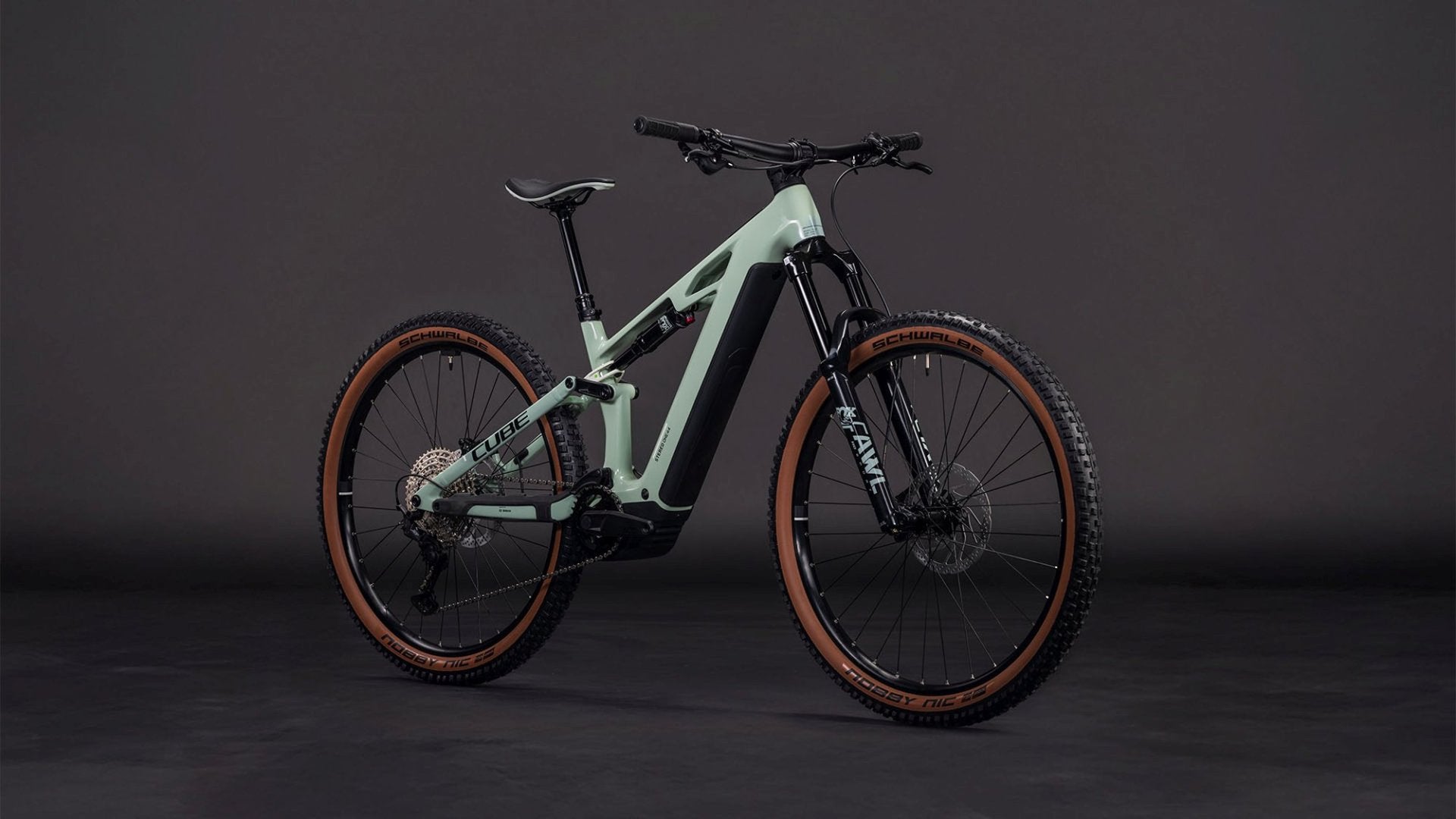 CUBE STEREO HYBRID ONE44 HPC RACE 800 eMTB BIKE 2026 DRIEDHERBS' N 'BLACK