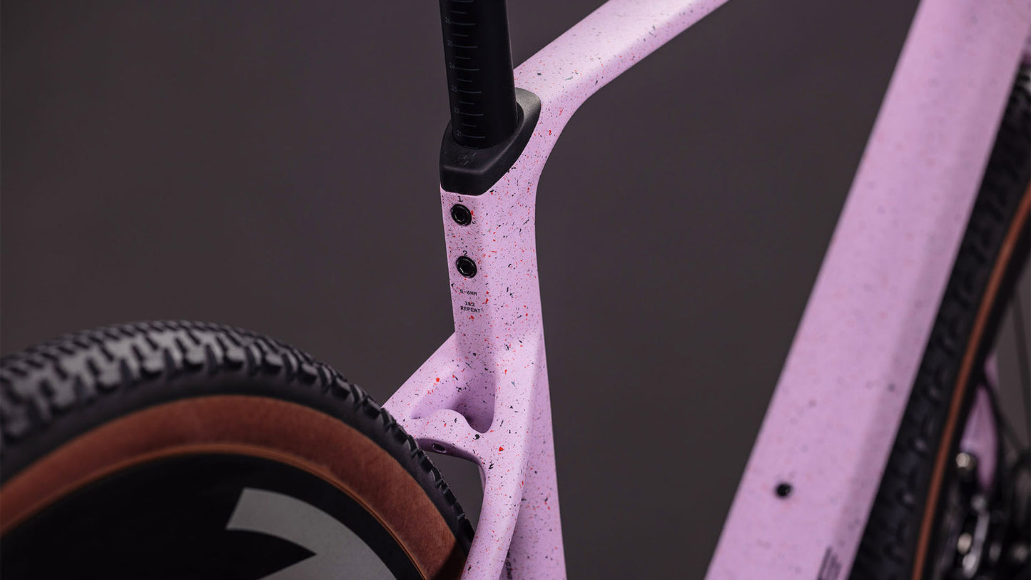 CUBE NUROAD C:62 SLX GRAVEL BIKE 2026 RHODONITE' N 'ORANGE