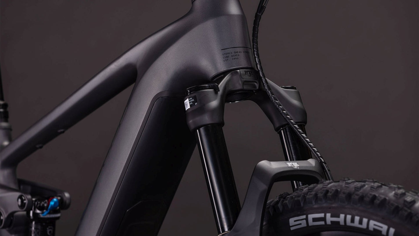 CUBE STEREO HYBRID ONE44 EXC 800 eMTB BIKE 2026 IRONGREY' N 'CHROME