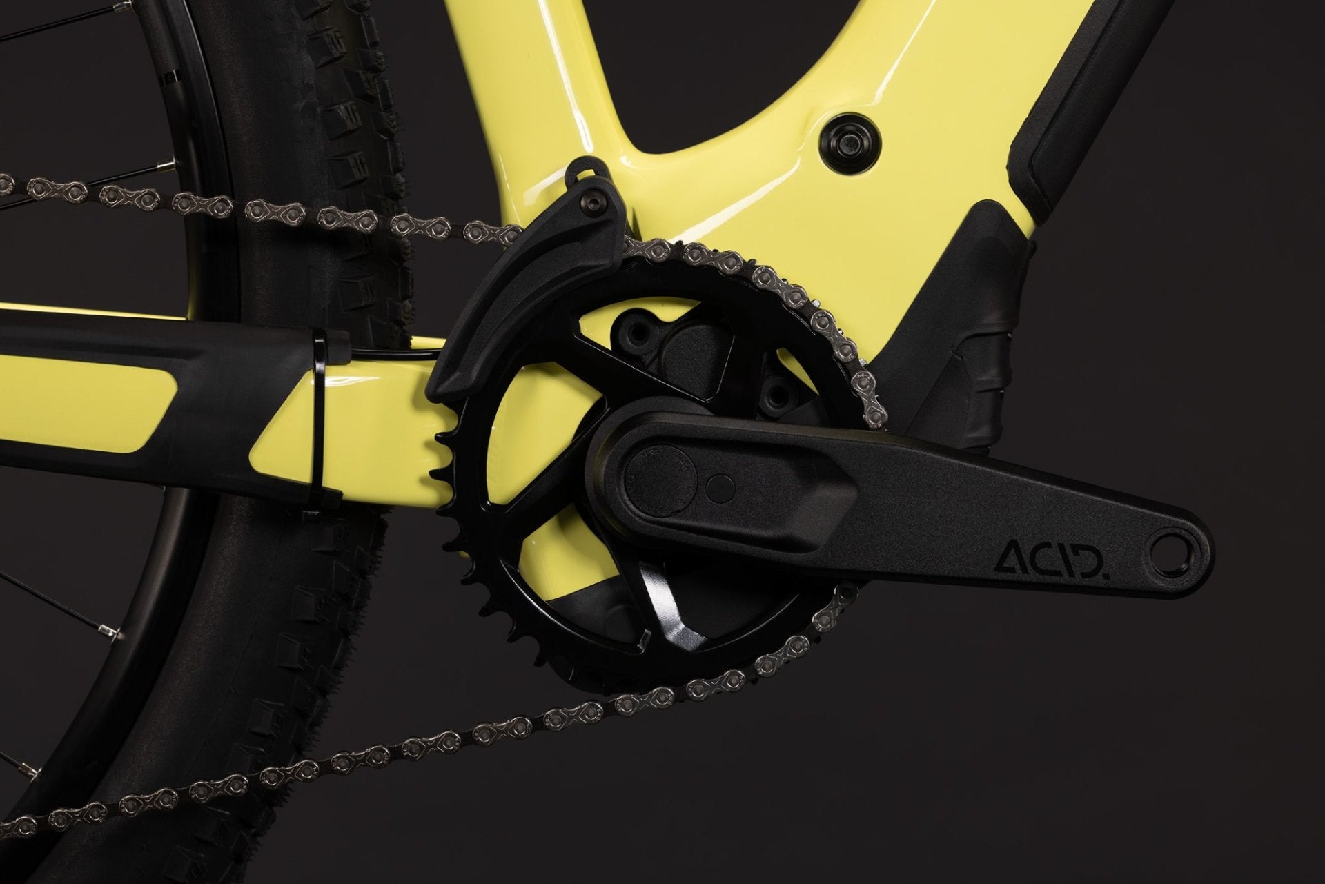 CUBE REACTION HYBRID RACE 800 eMTB BIKE 2027 BANANASPLIT 'N' BLACK (TRAPEZE)