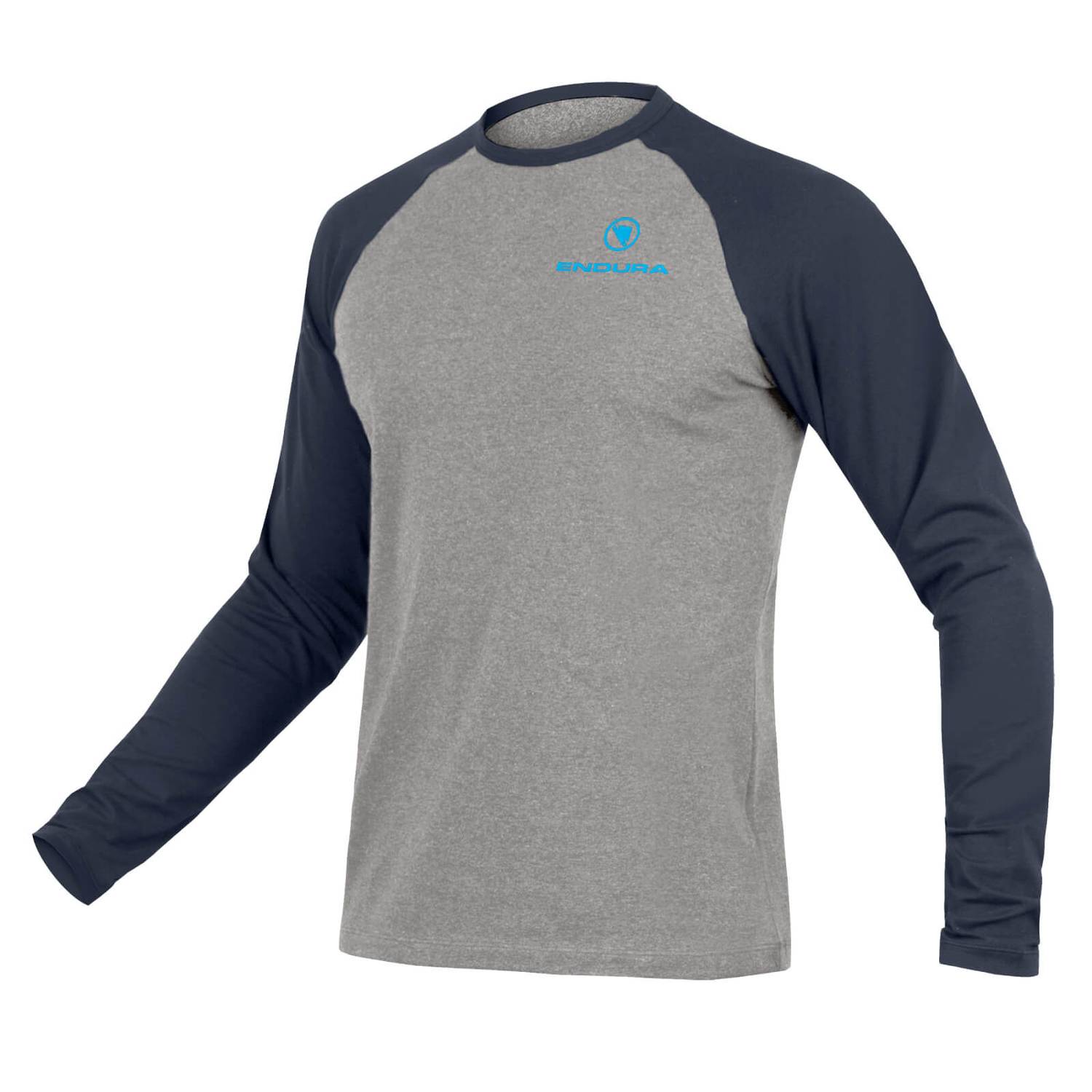 ENDURA ONE CLAN RAGLAN L/S INK BLUE