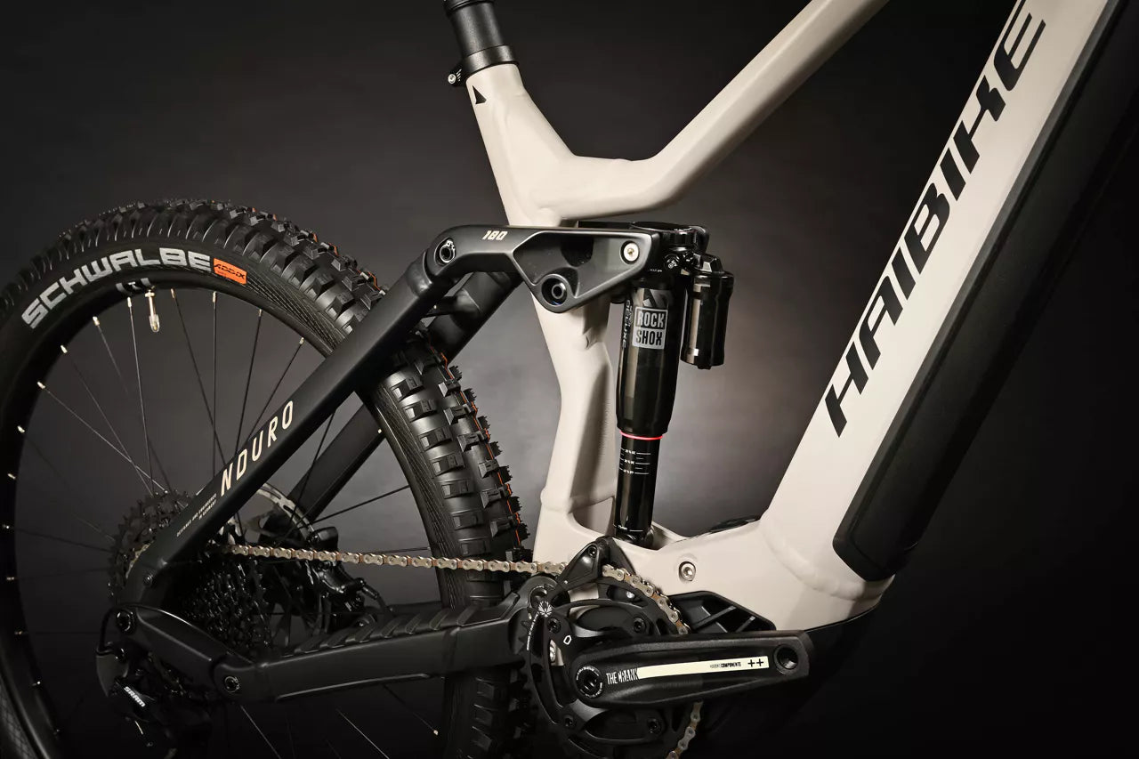 HAIBIKE NDURO 6 FULL SUSPENSION eMTB BIKE 2025 MATT URBAN GREY/BLACK