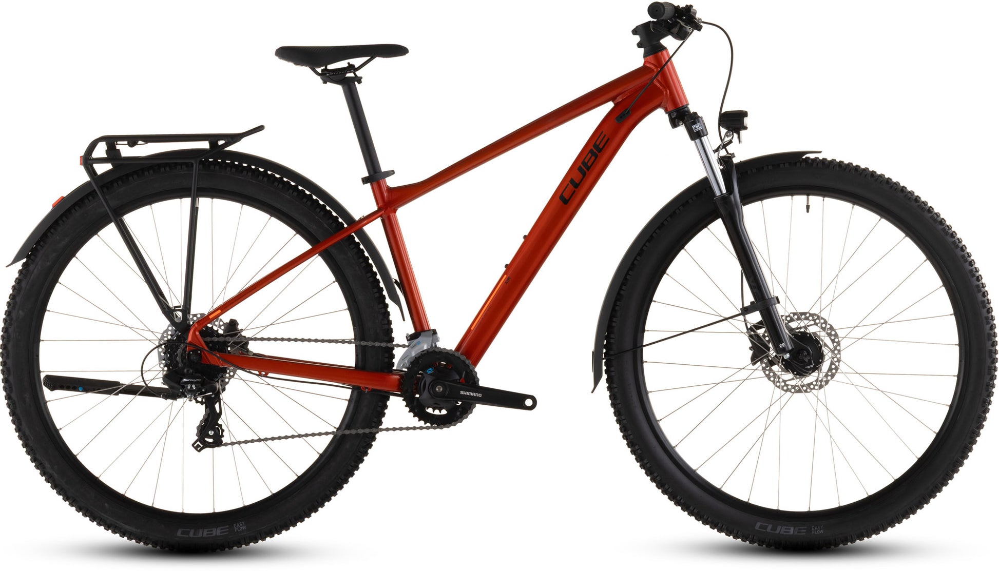 CUBE AIM ONE FE HARDTAIL MTB BIKE 2026 SUNDOWNER' N 'BLACK
