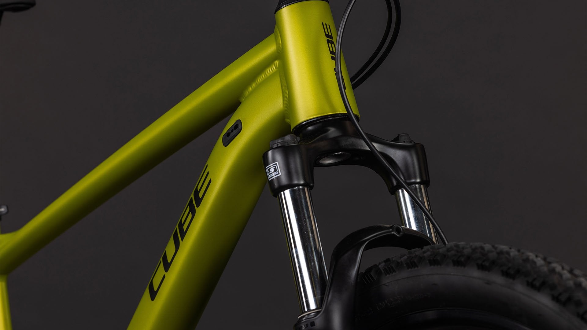 CUBE AIM PRO HARDTAIL MTB BIKE 2026 LIZARD' N 'BLACK