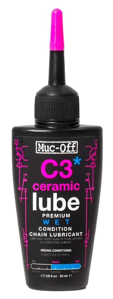 MUC-OFF C3 CERAMIC WET LUBE CHAIN LUBRICANT 50ml