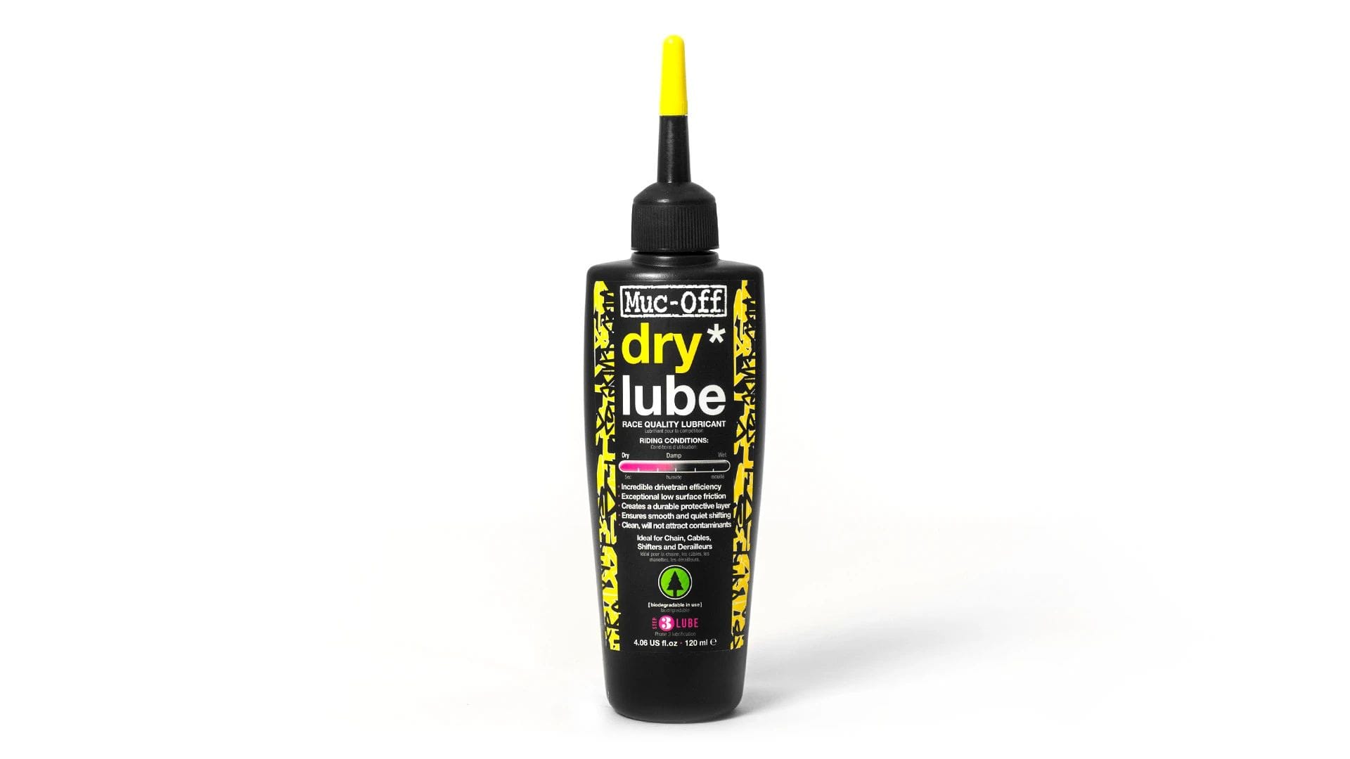 MUC-OFF DRY LUBE CHAIN LUBRICANT 120ml