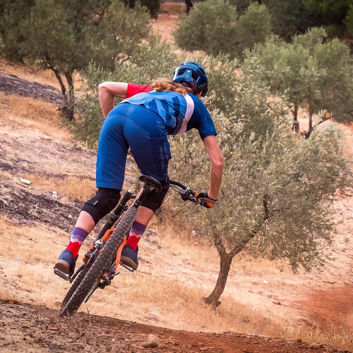 ENDURA WOMEN'S SINGLETRACK SHORT II BLUEBERRY