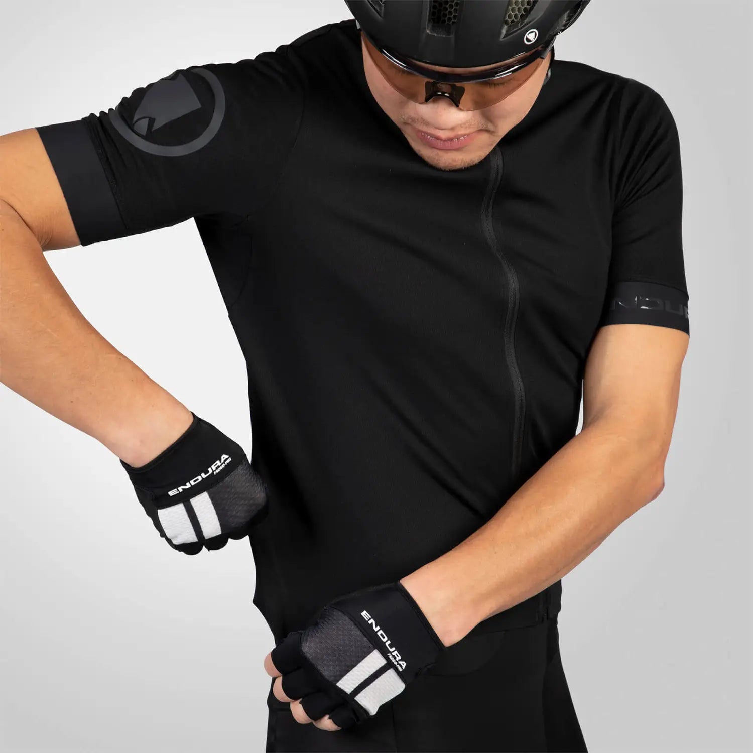 ENDURA FS260 S/S JERSEY BLACK