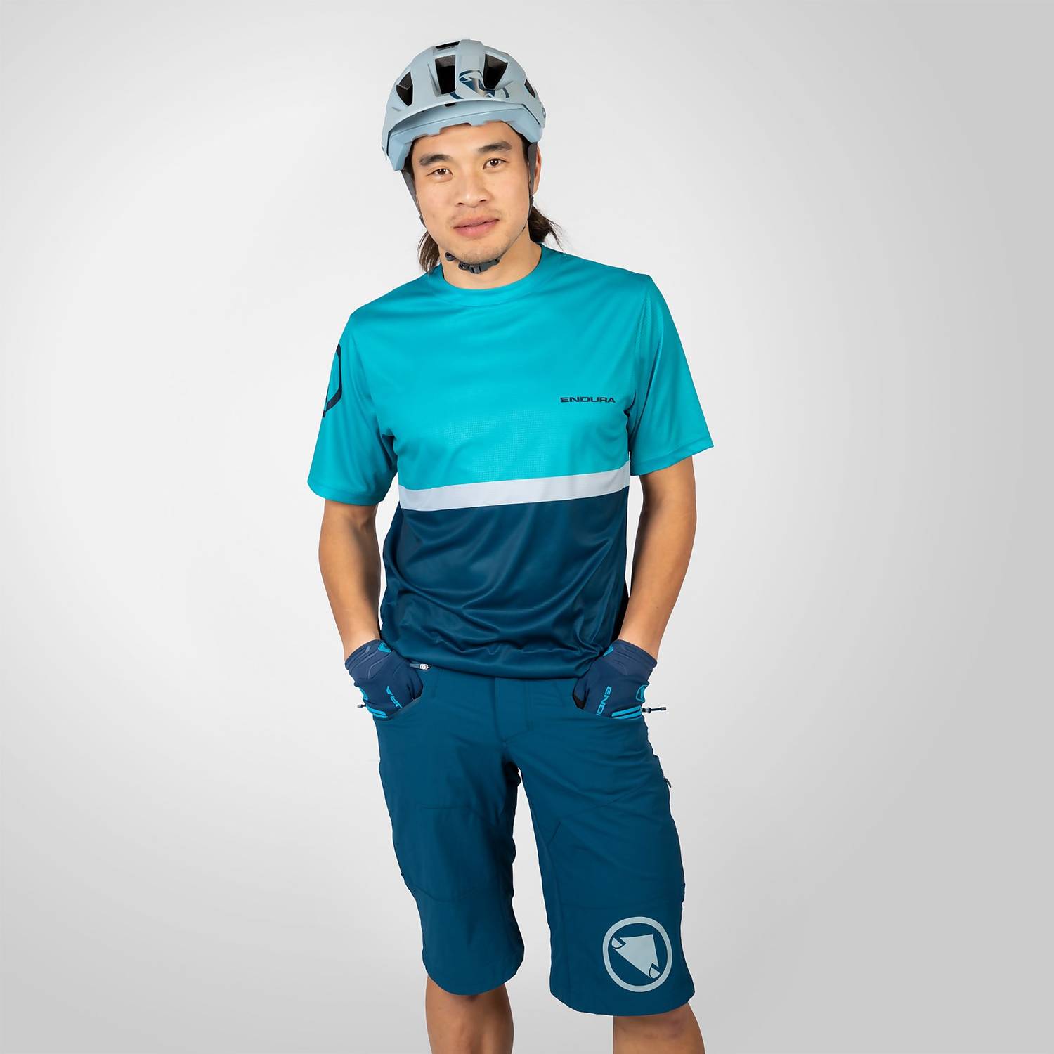 ENDURA SINGLETRACK CORE TEE II BLUEBERRY