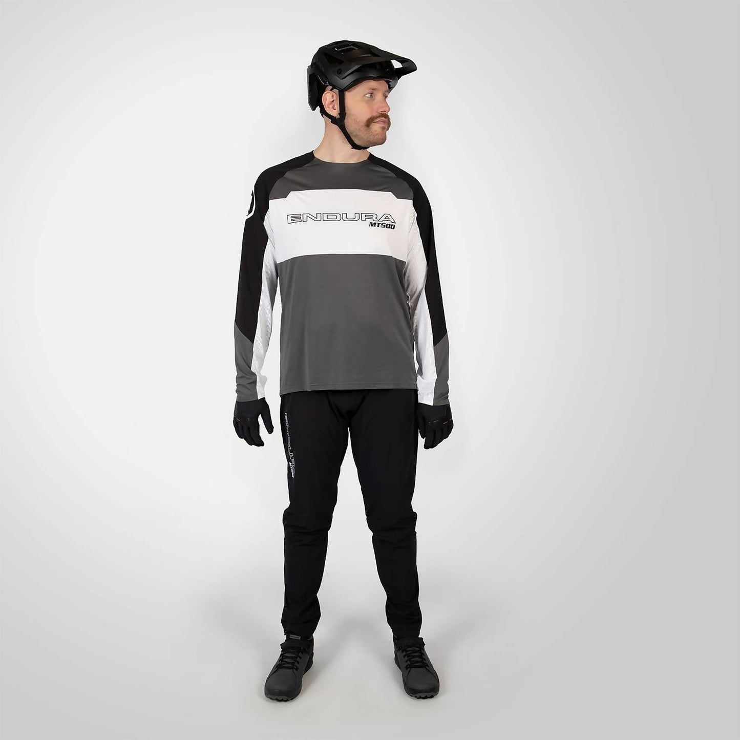 ENDURA MT500 BURNER LITE L/S JERSEY BLACK