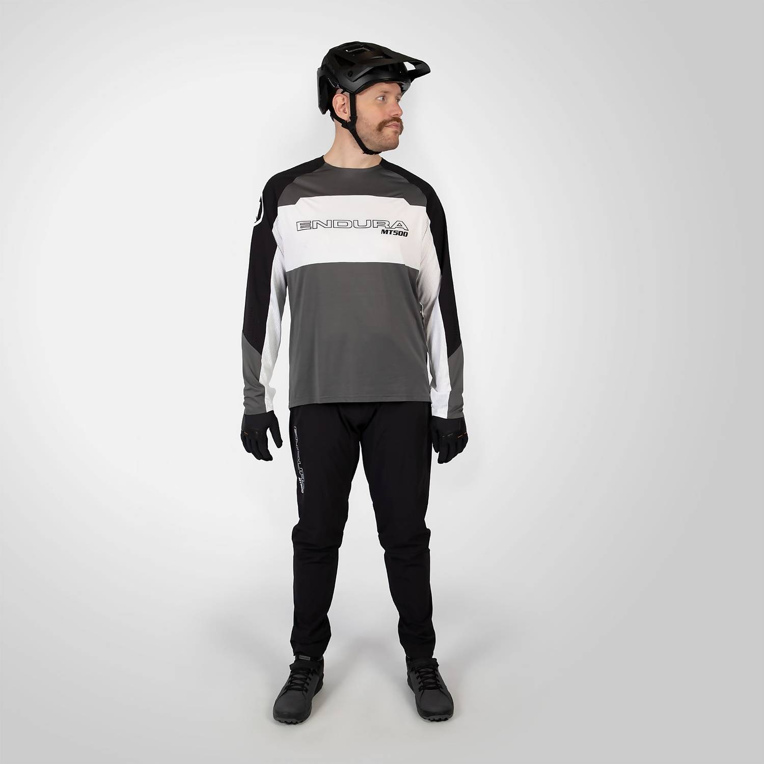 ENDURA MT500 BURNER LITE L/S JERSEY BLACK
