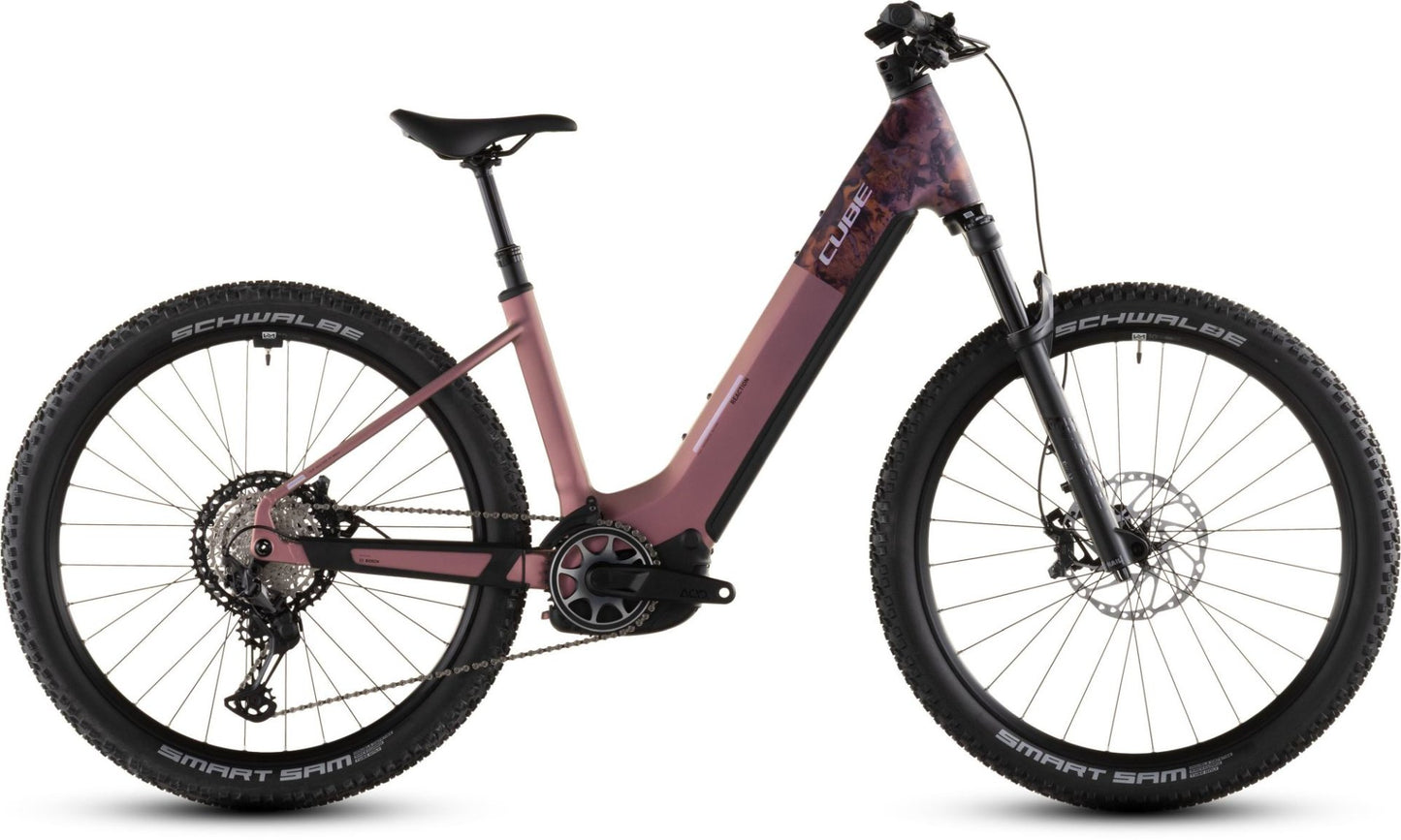 CUBE REACTION HYBRID SLX 800 EASY ENTRY eMTB BIKE 2026 SHIFTBLUSH' N 'ART
