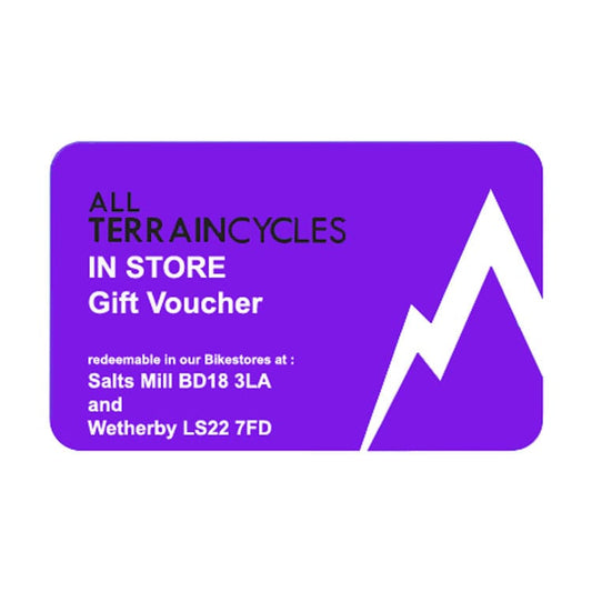 ALL TERRAIN CYCLES IN STORE GIFT VOUCHER