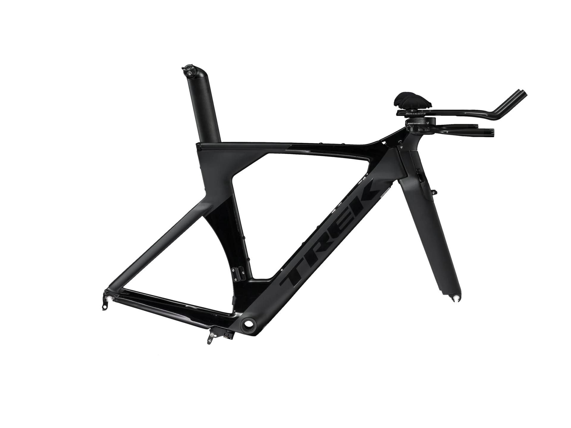 TREK SPEED CONCEPT RIM FRAMESET 2024 MATTE/GLOSS TREK BLACK