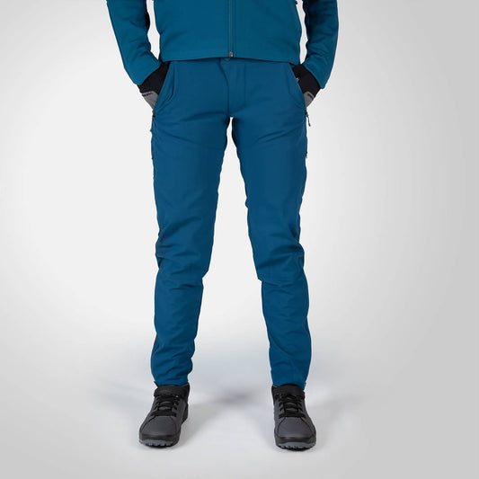 ENDURA WOMEN'S MT500 SPRAY BAGGY TROUSER II BLUEBERRY