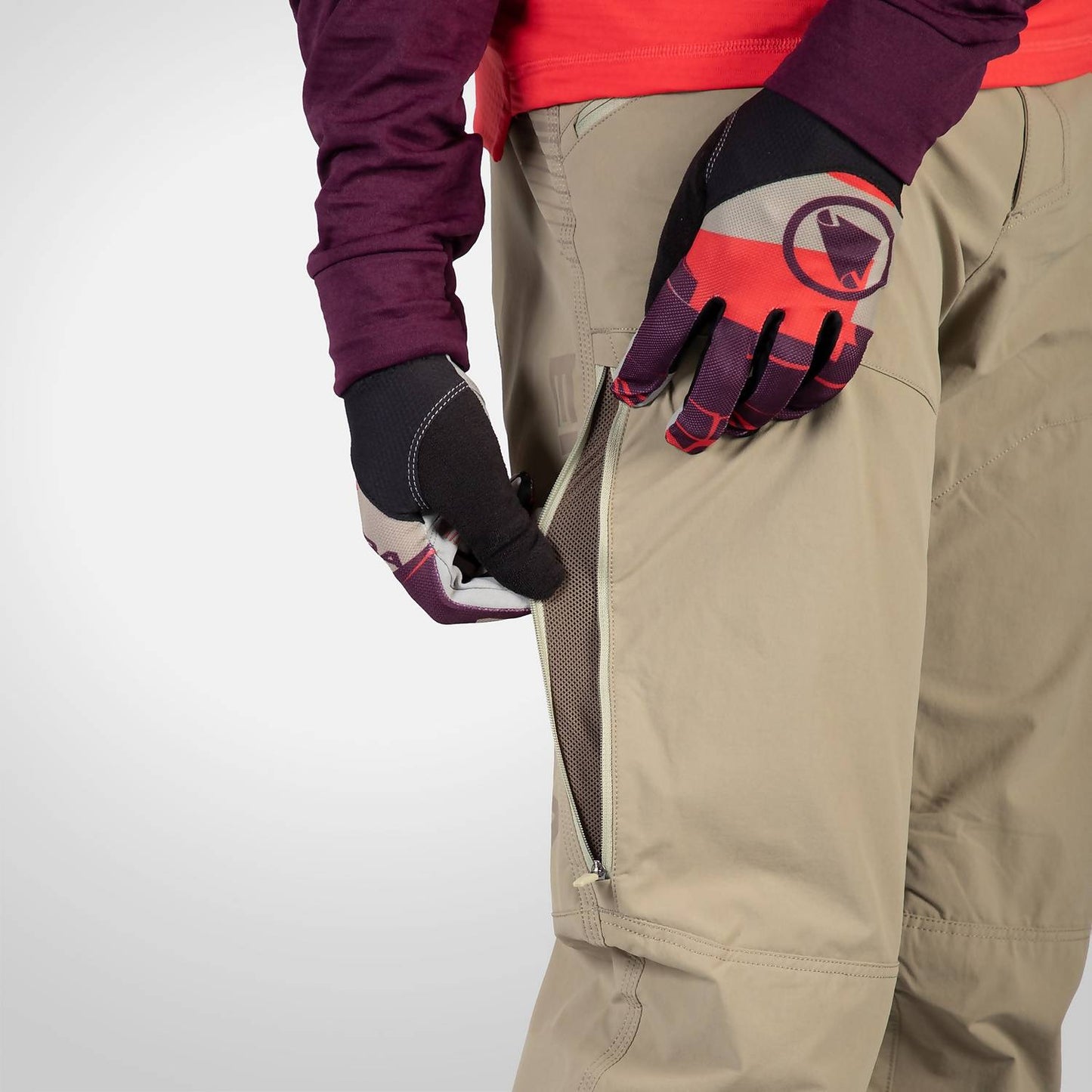 ENDURA SINGLETRACK TROUSER II - MUSHROOM