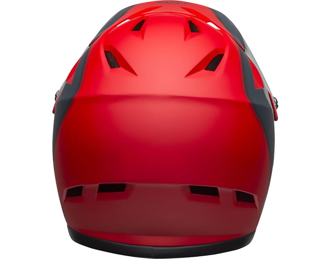 BELL SANCTION FULL FACE HELMET - MATTE CRIMSON/SLATE/GREY